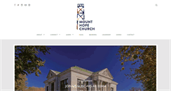 Desktop Screenshot of mthopechurch.org