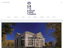 Tablet Screenshot of mthopechurch.org